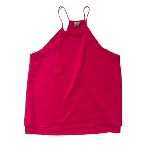 Paper Crane Neon Pink Tank Top M